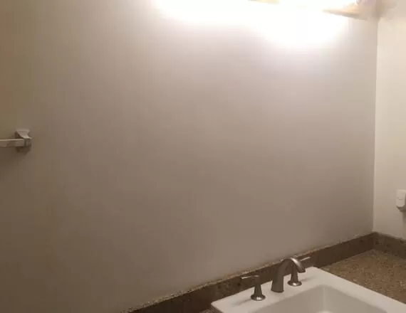 Mirror area repair after